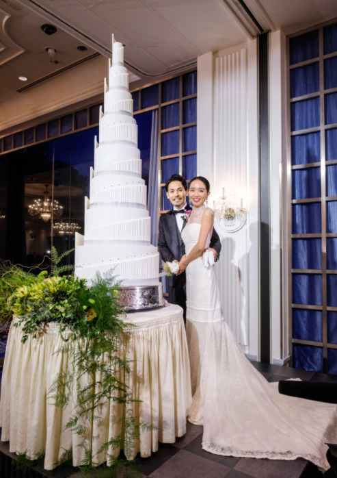 日高愛里と春山翔の結婚式