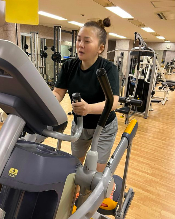 華原朋美のダイエット姿