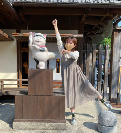 牧野由依と招き猫